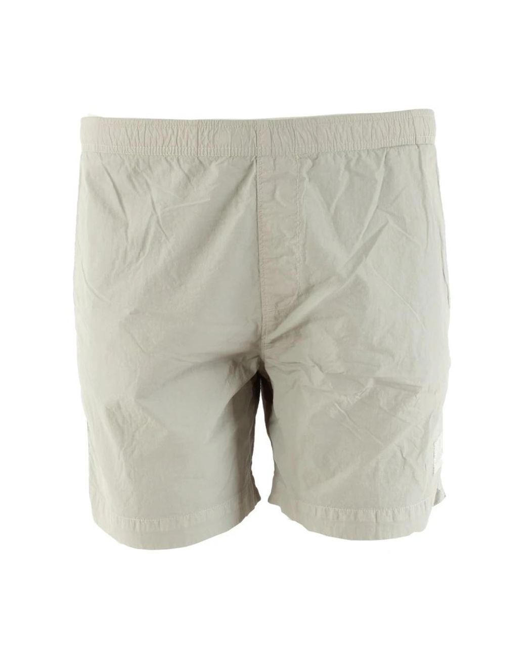 C P Company Gray Casual Shorts for men