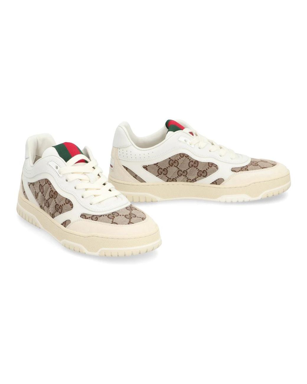 Gucci Natural Re-web Trainers