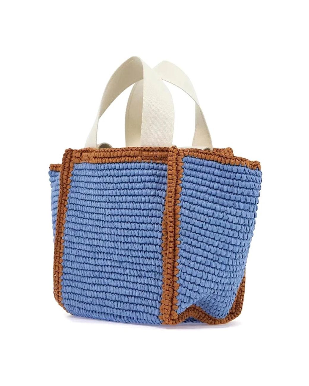 Marni Blue Tote Bags
