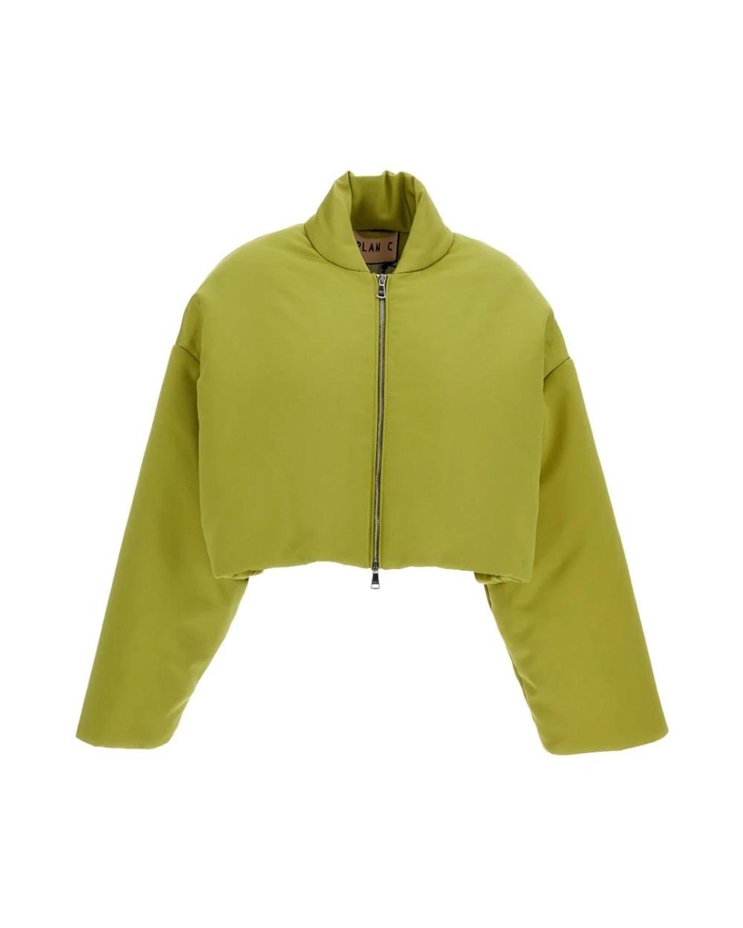 Plan C Cropped Bomberjack in het Green
