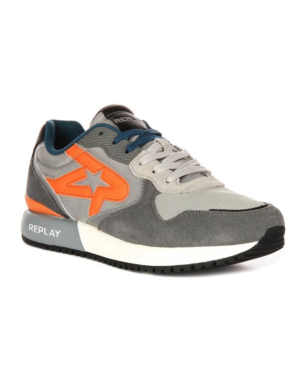 Replay Gray Sneakers for men