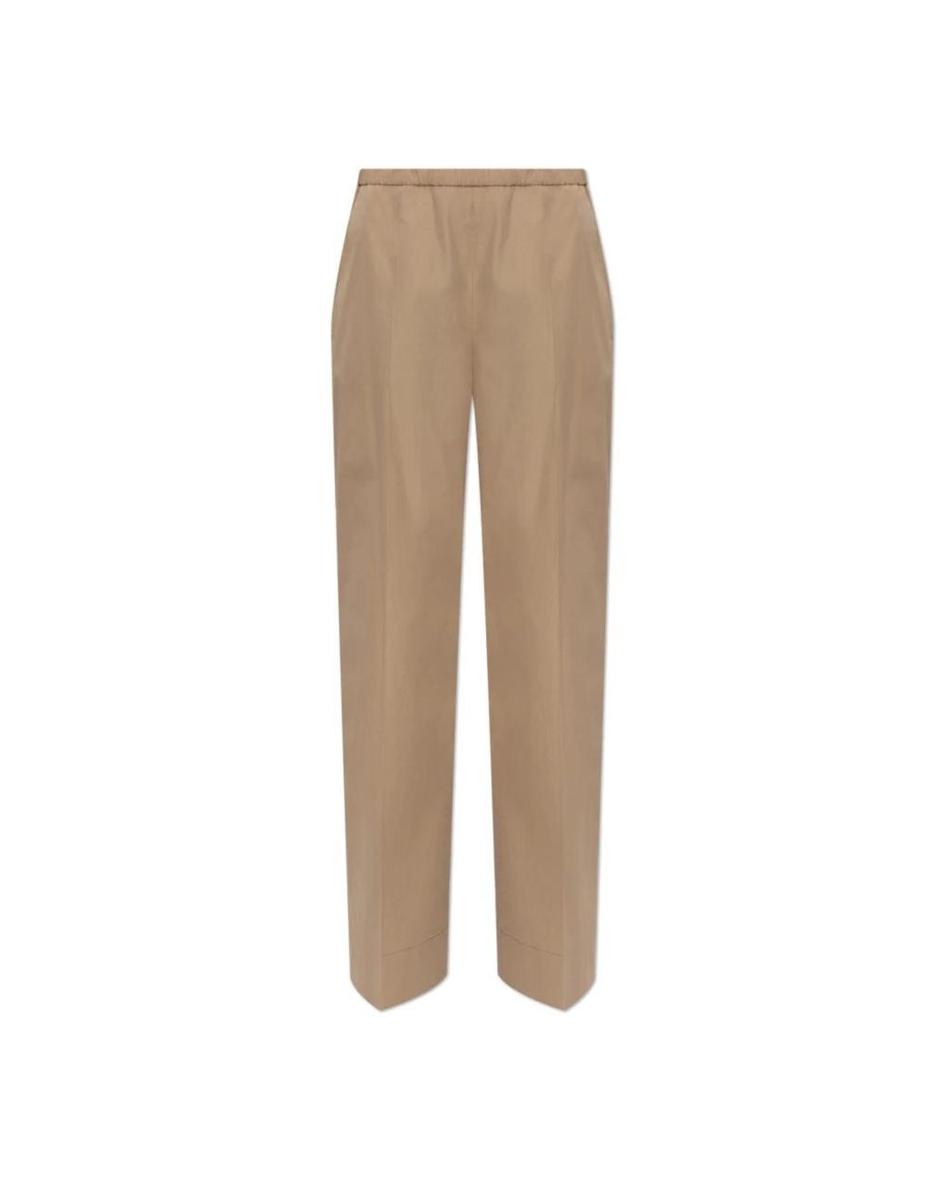 Moncler Natural Wide Trousers