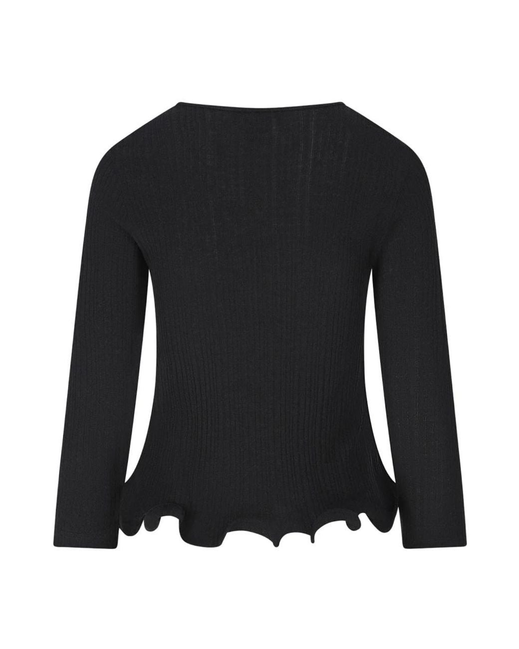 Fendi Black V-Neck Knitwear