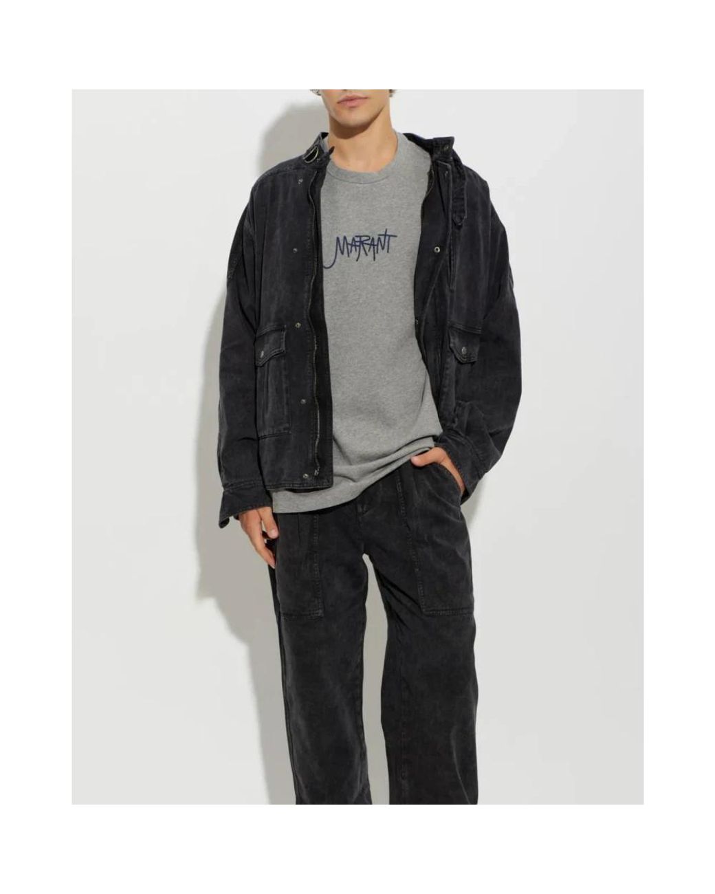 Isabel Marant Gray T-Shirts for men