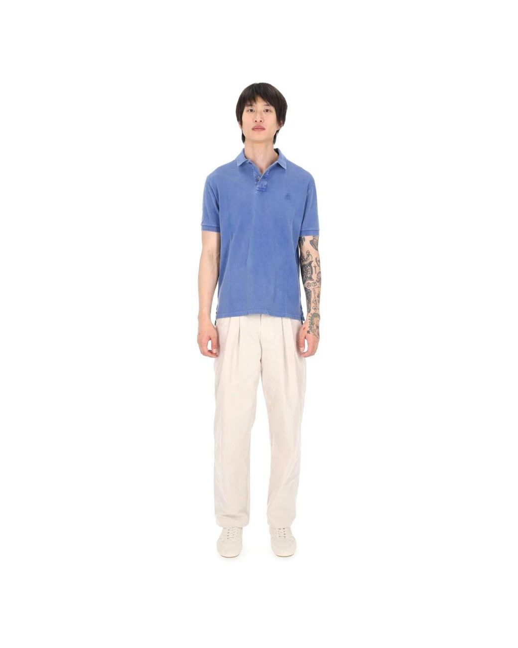 Isabel Marant Blue Polo Shirts for men
