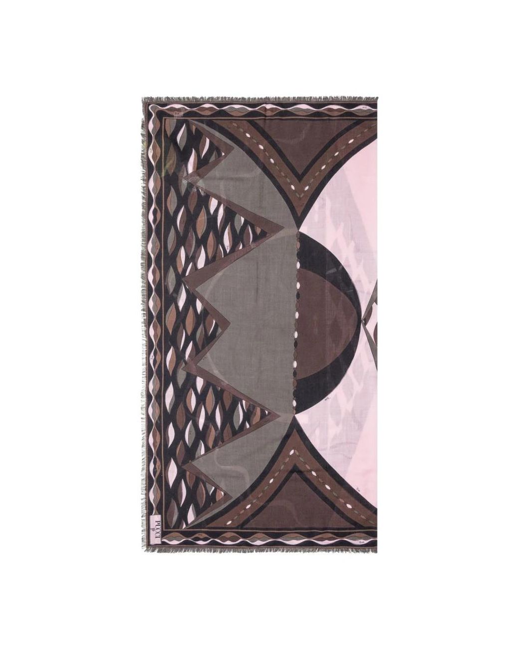 Emilio Pucci Pink Silk Scarves