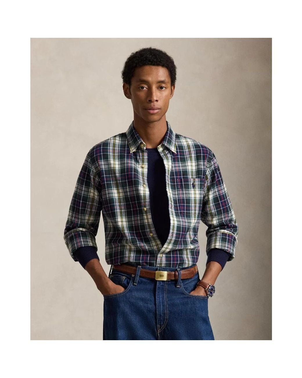 Polo Ralph Lauren Blue Casual Shirts for men