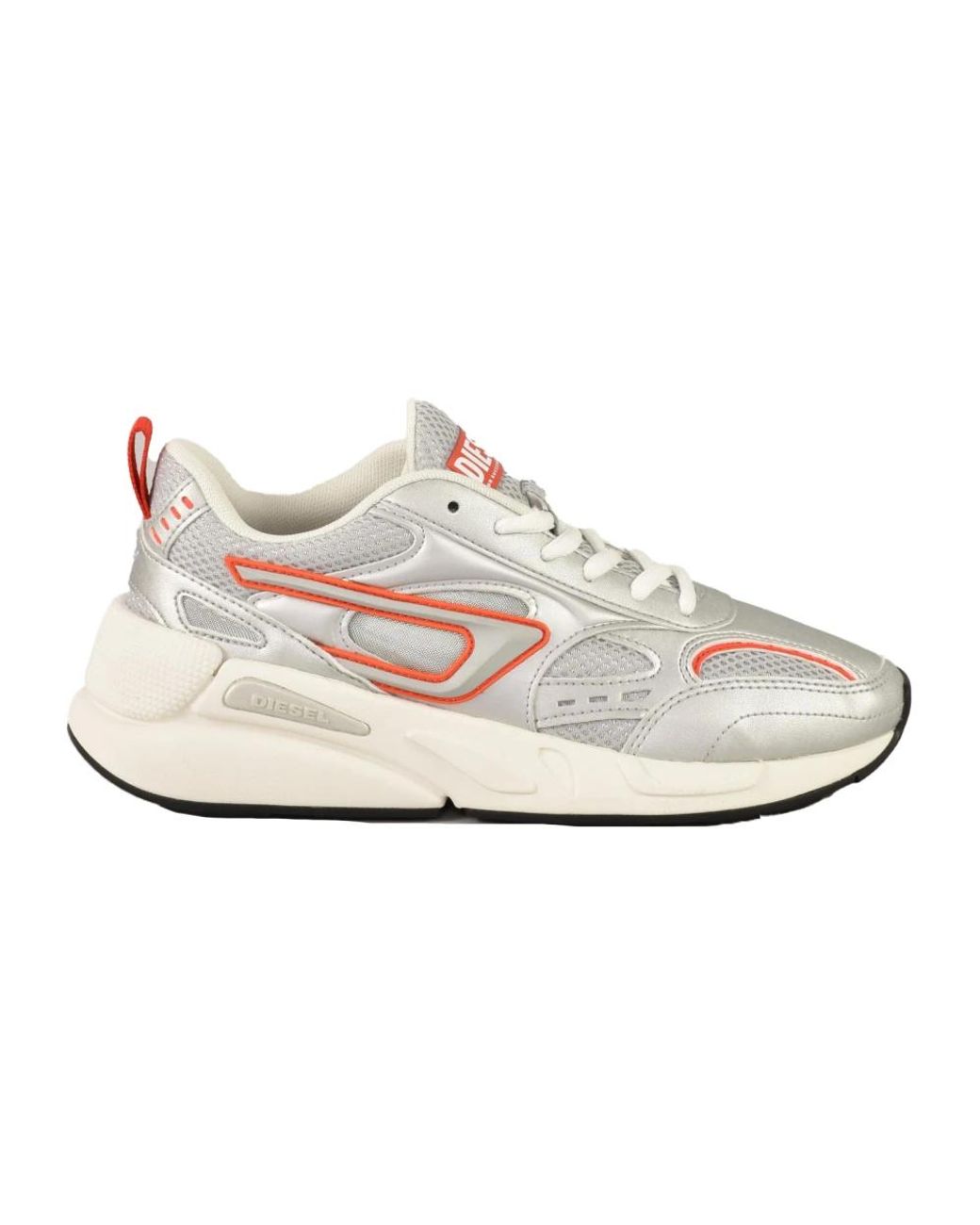 DIESEL White Other Fibers Sneakers for men