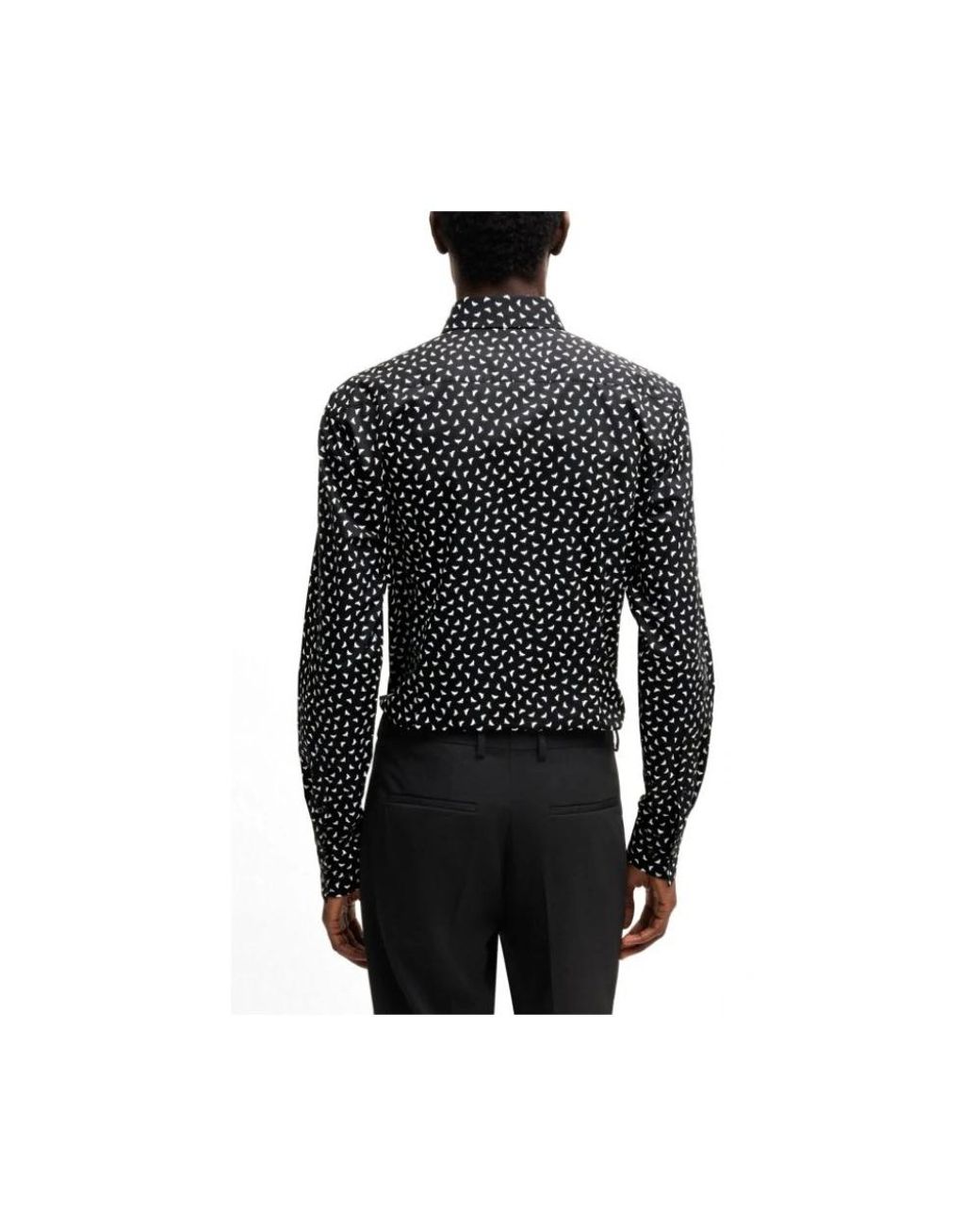 HUGO Black Formal Shirts for men