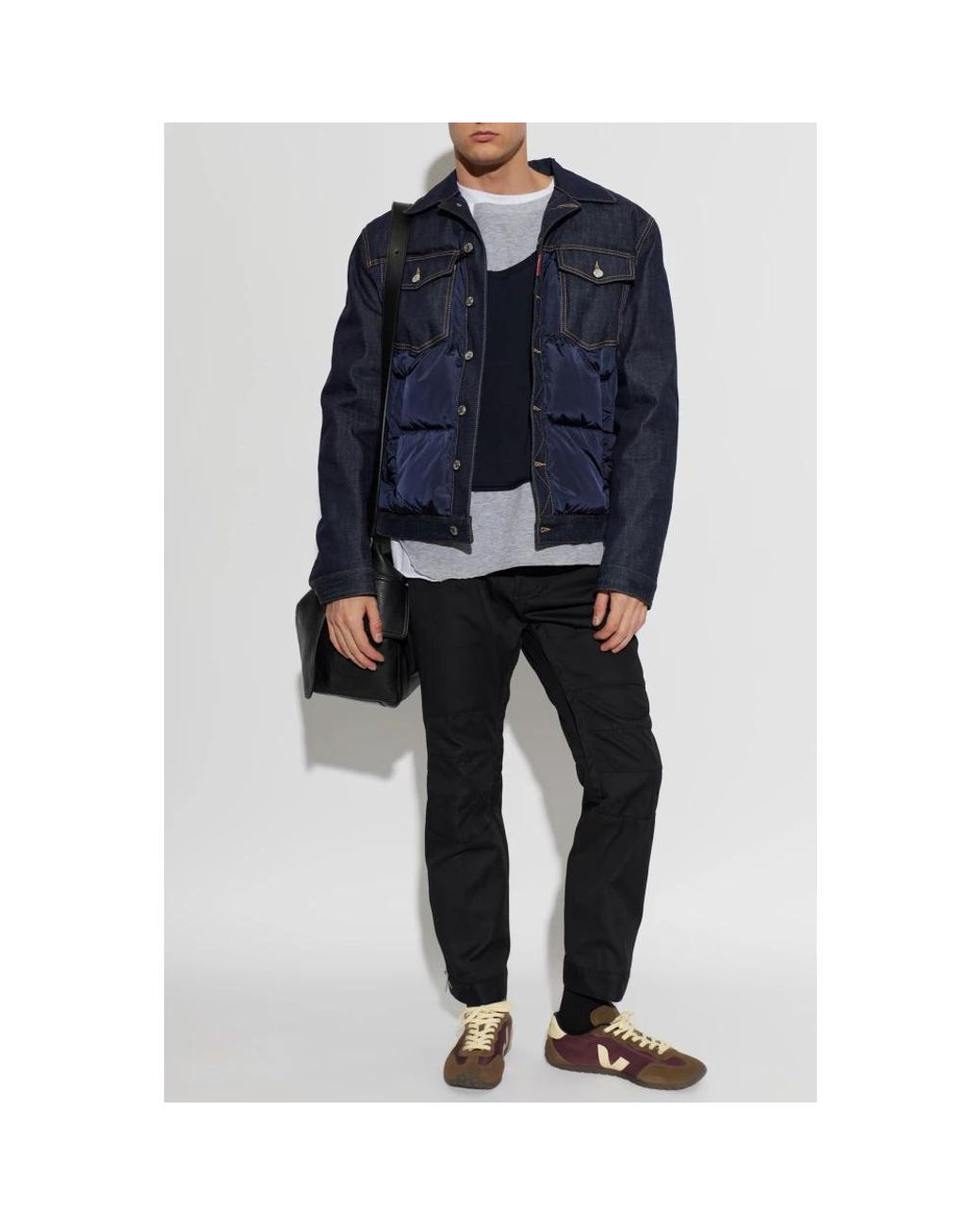 DSquared² Hose Mit Steppung in Black für Herren