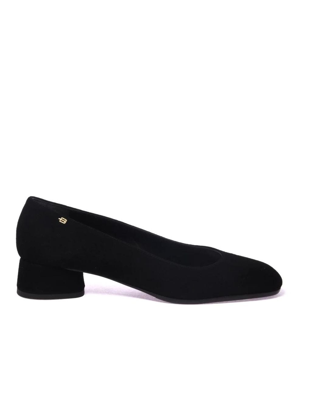 Baldinini Suede Pump in het Black