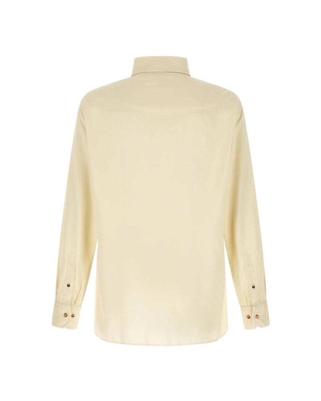 Brunello Cucinelli Natural Casual Shirts for men