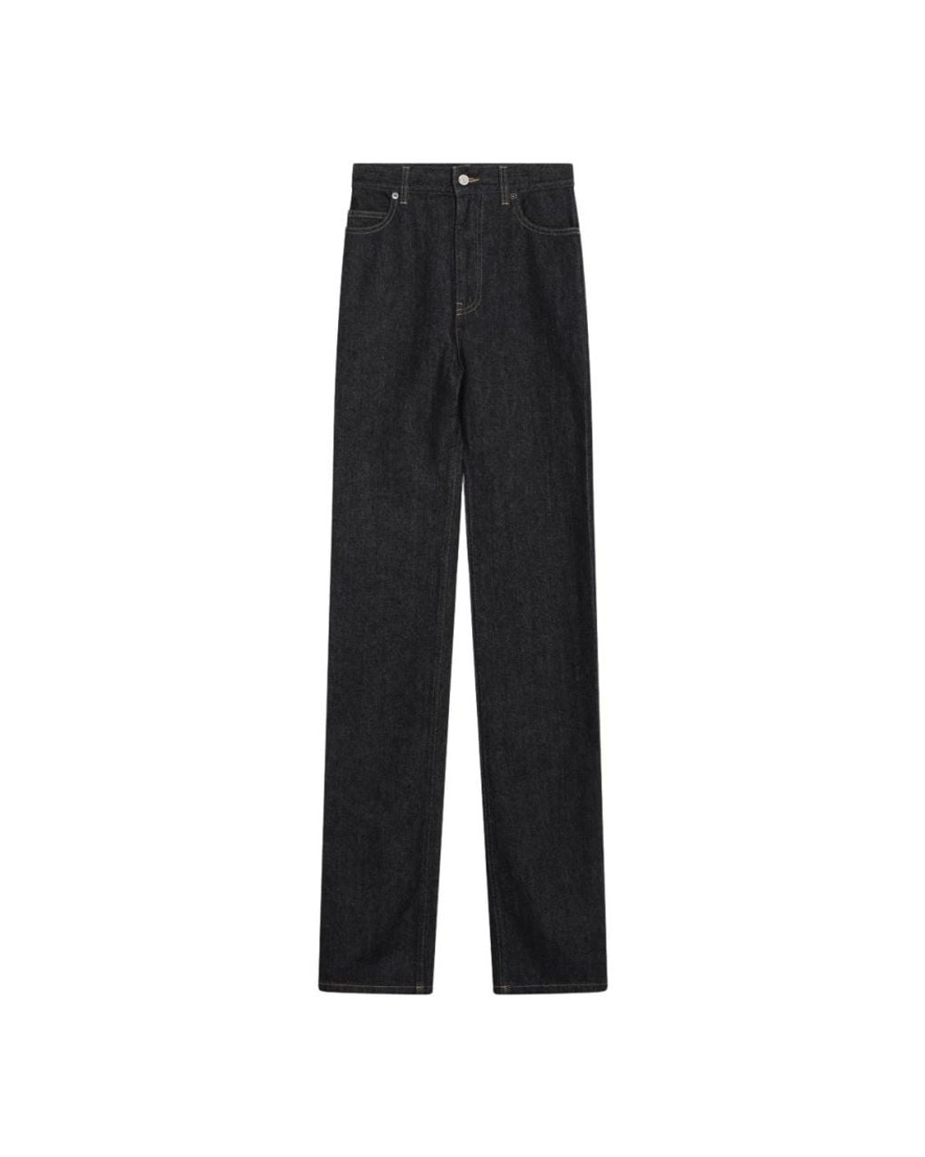 Balenciaga Black Straight Fit Jeans