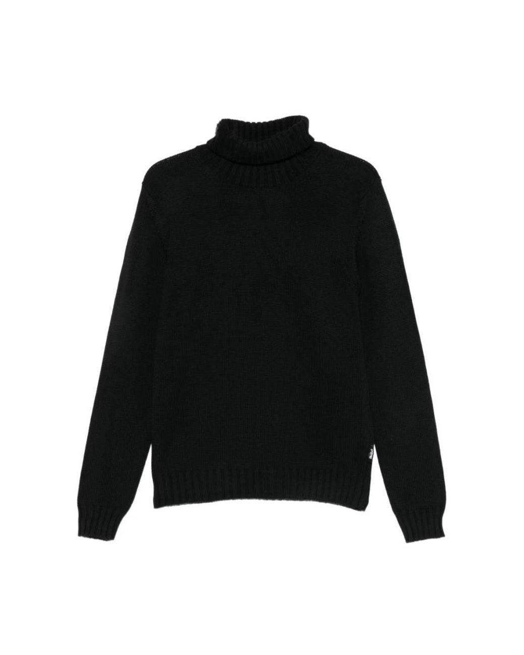 Turtlenecks Add de hombre de color Black