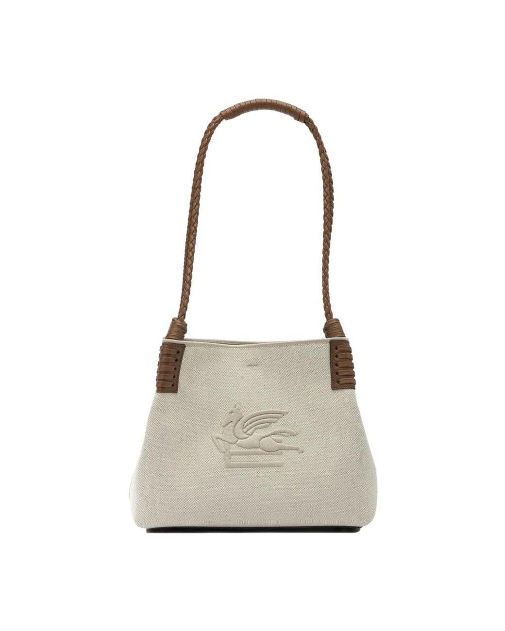 Etro Natural Shopping Bags