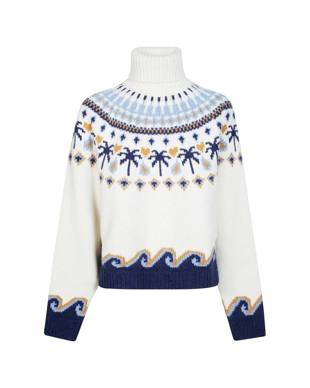 Alanui Blue Turtlenecks