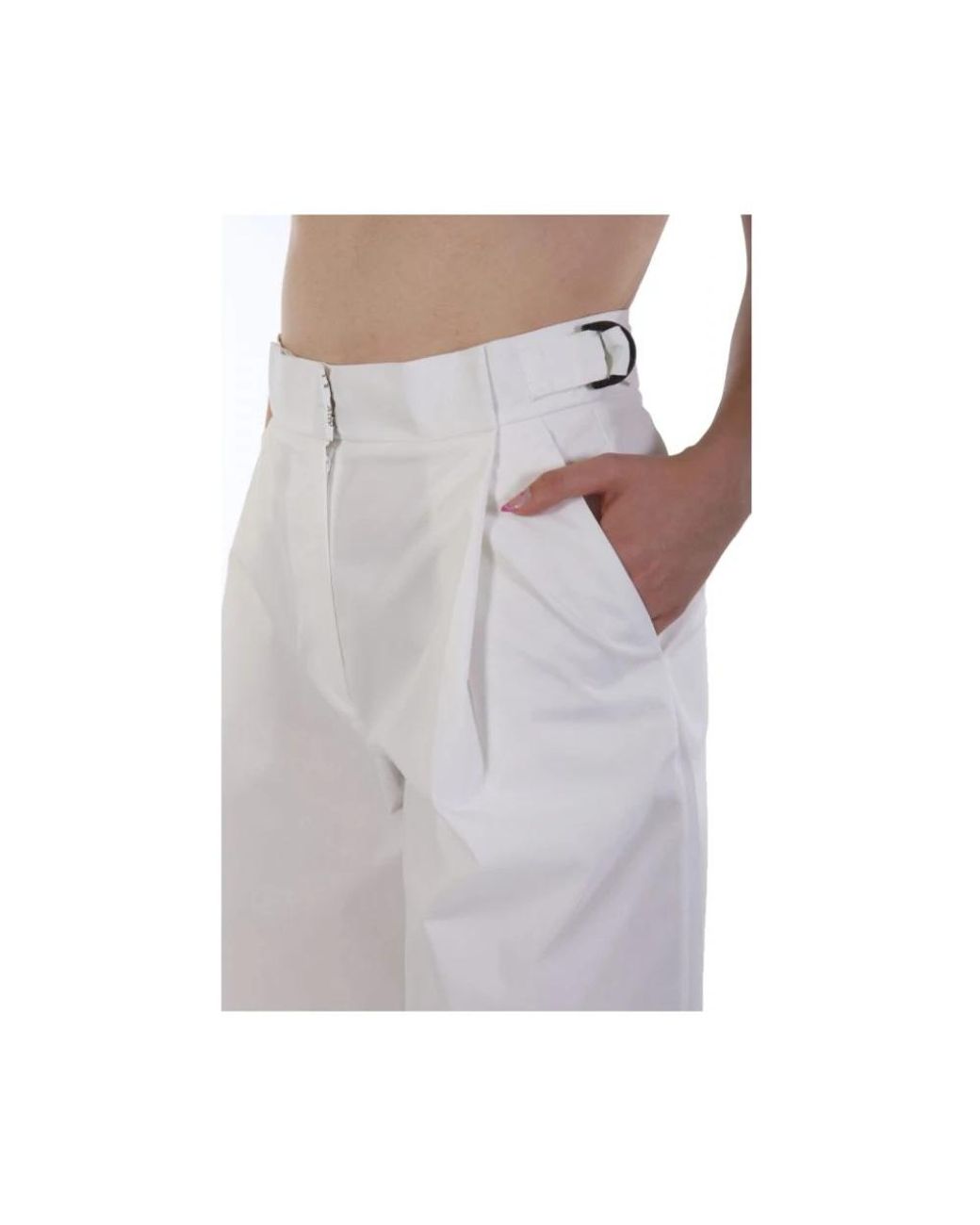 Emporio Armani Gray Wide Trousers
