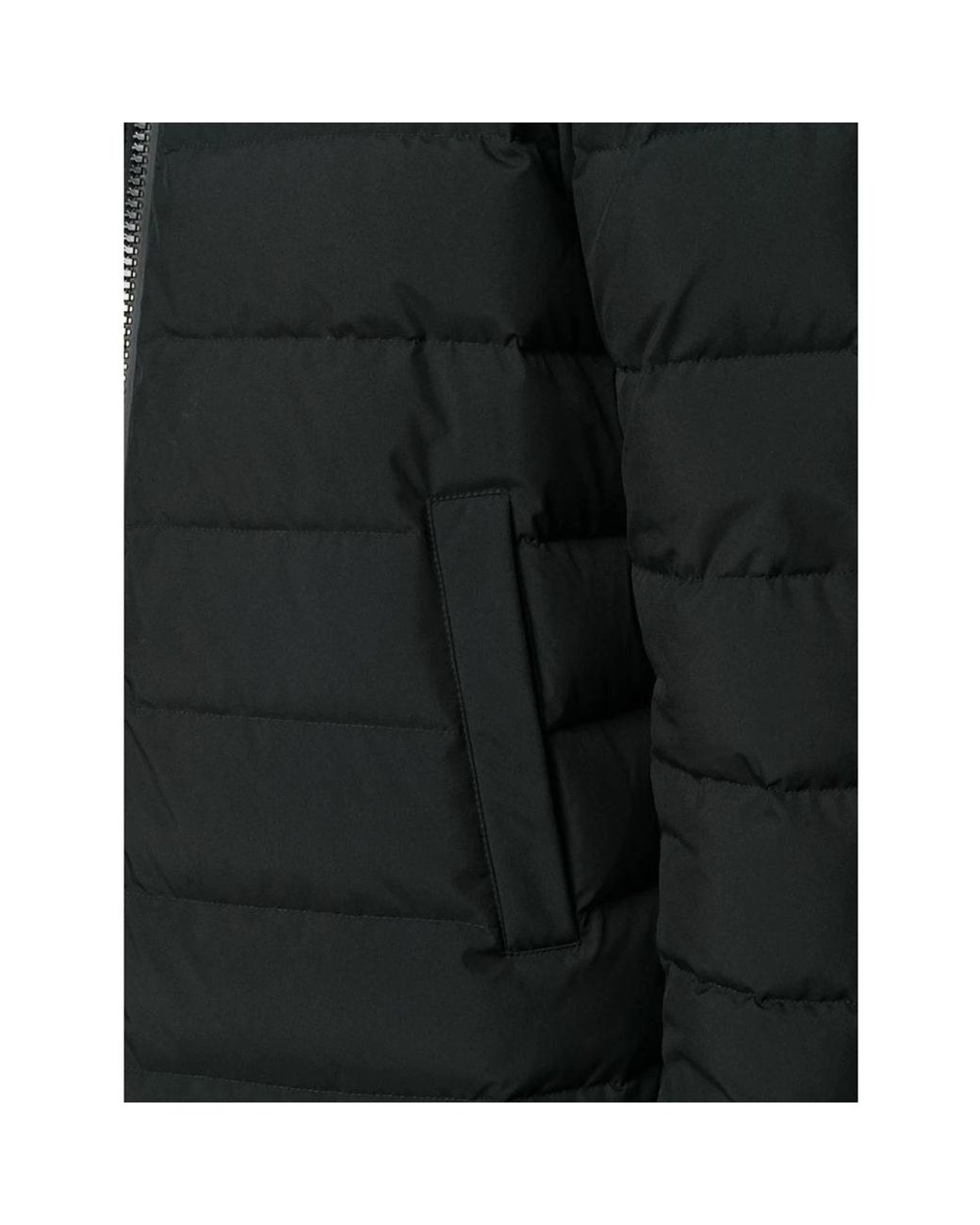 Herno Black Laminar Windstopper Down Jacket for men