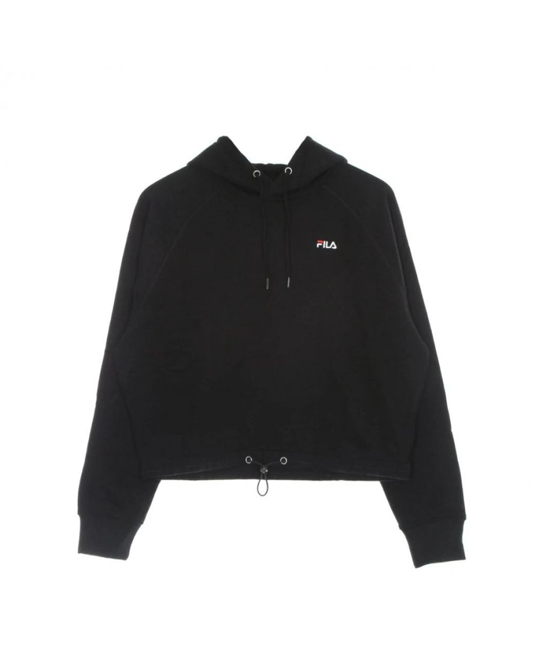 Fila Eilies Bijgesneden Hoodie in het Black