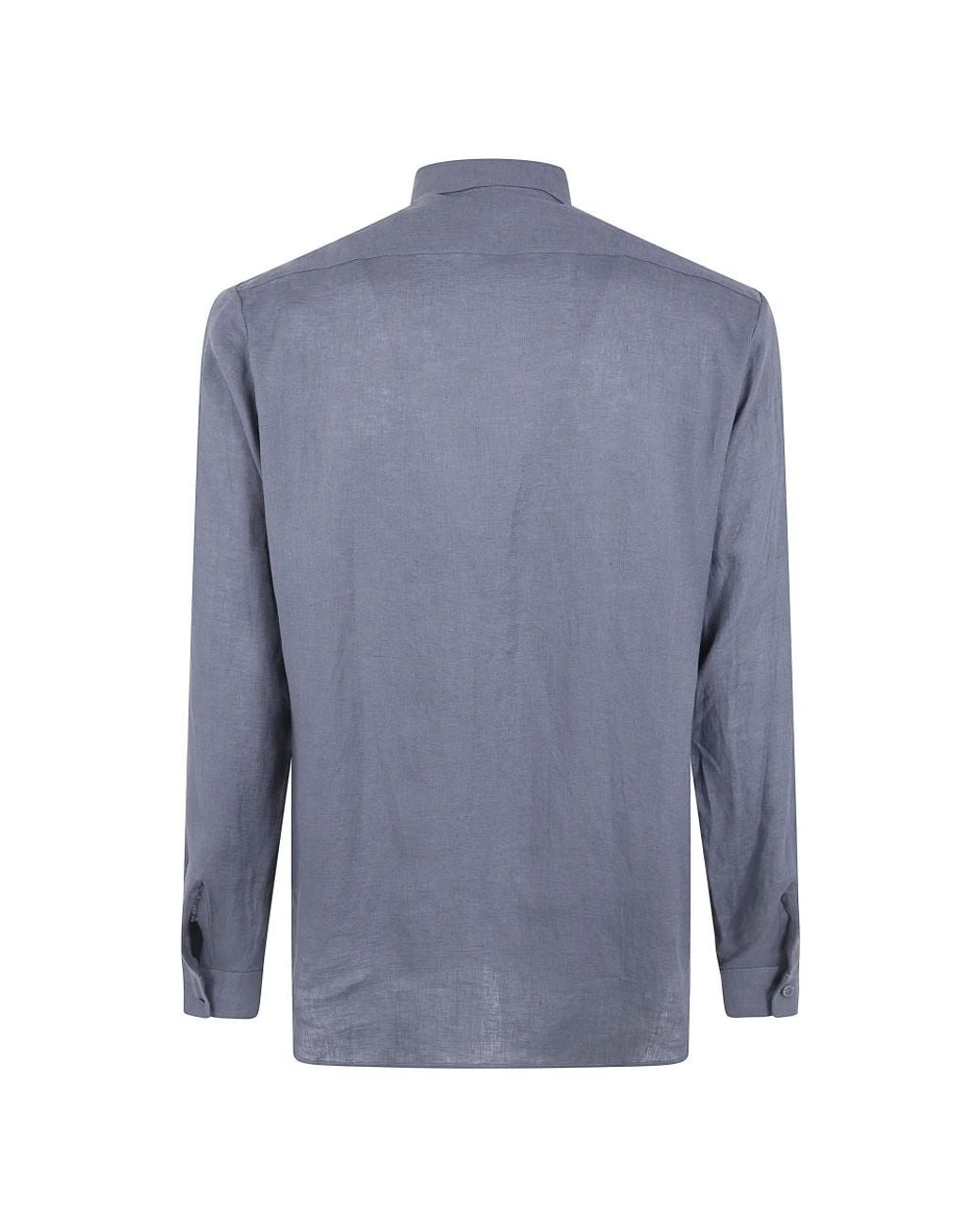 Lardini Blue Casual Shirts for men