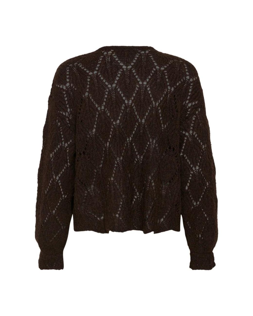 Cream Black Strickware
