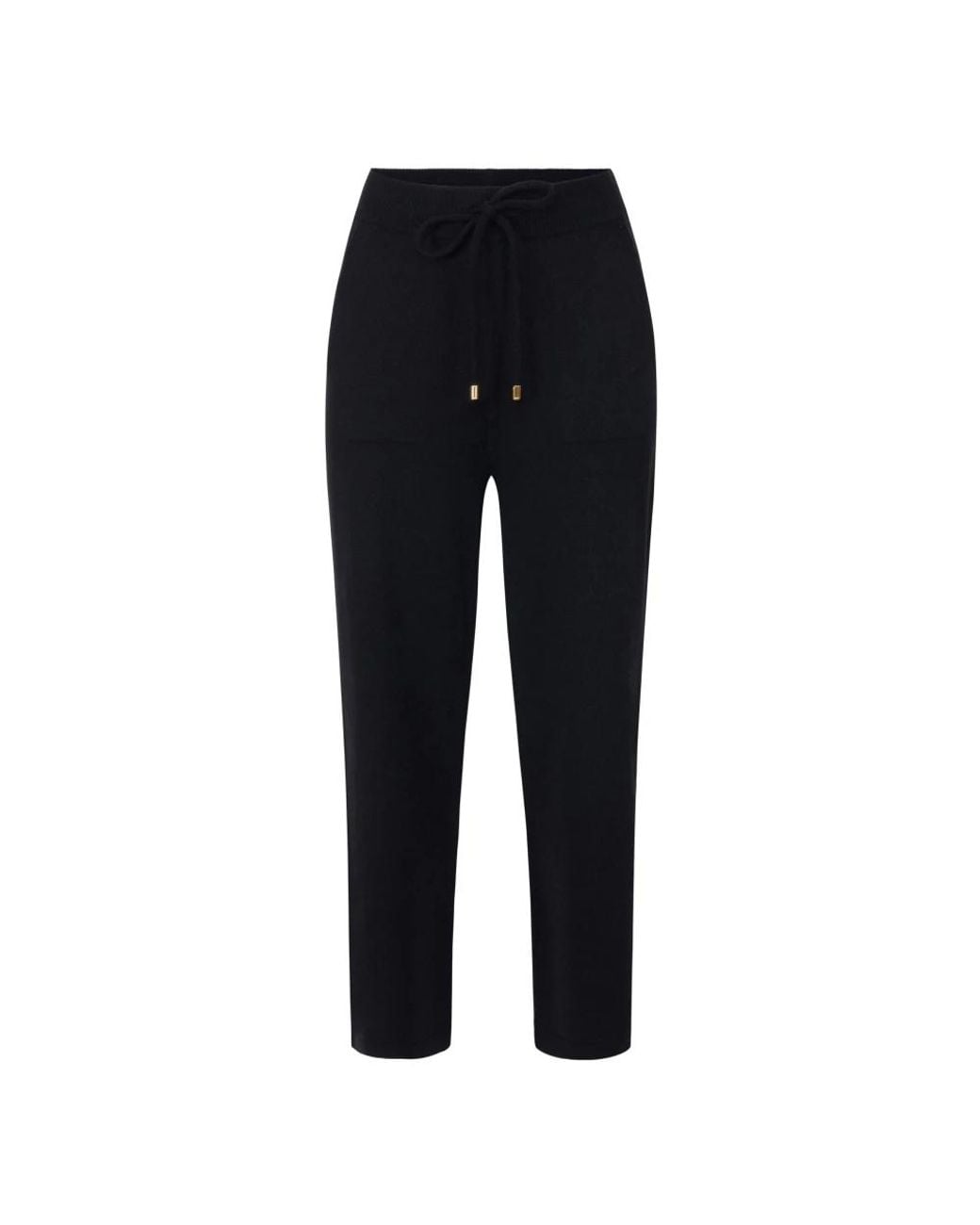 Elisabetta Franchi Black Slim-Fit Trousers