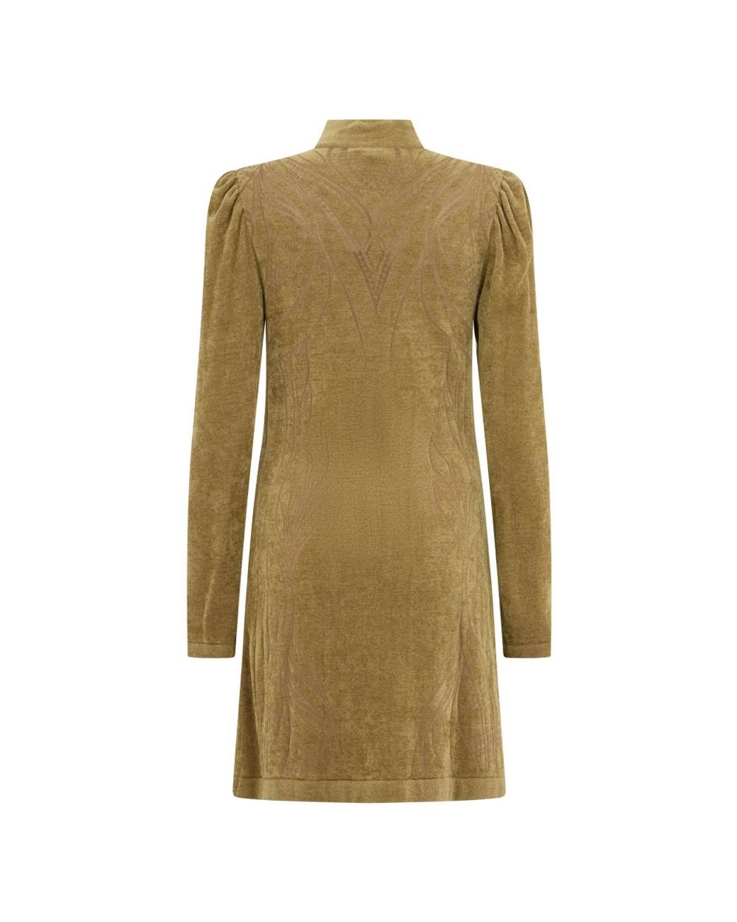 Alberta Ferretti Green Short Dresses