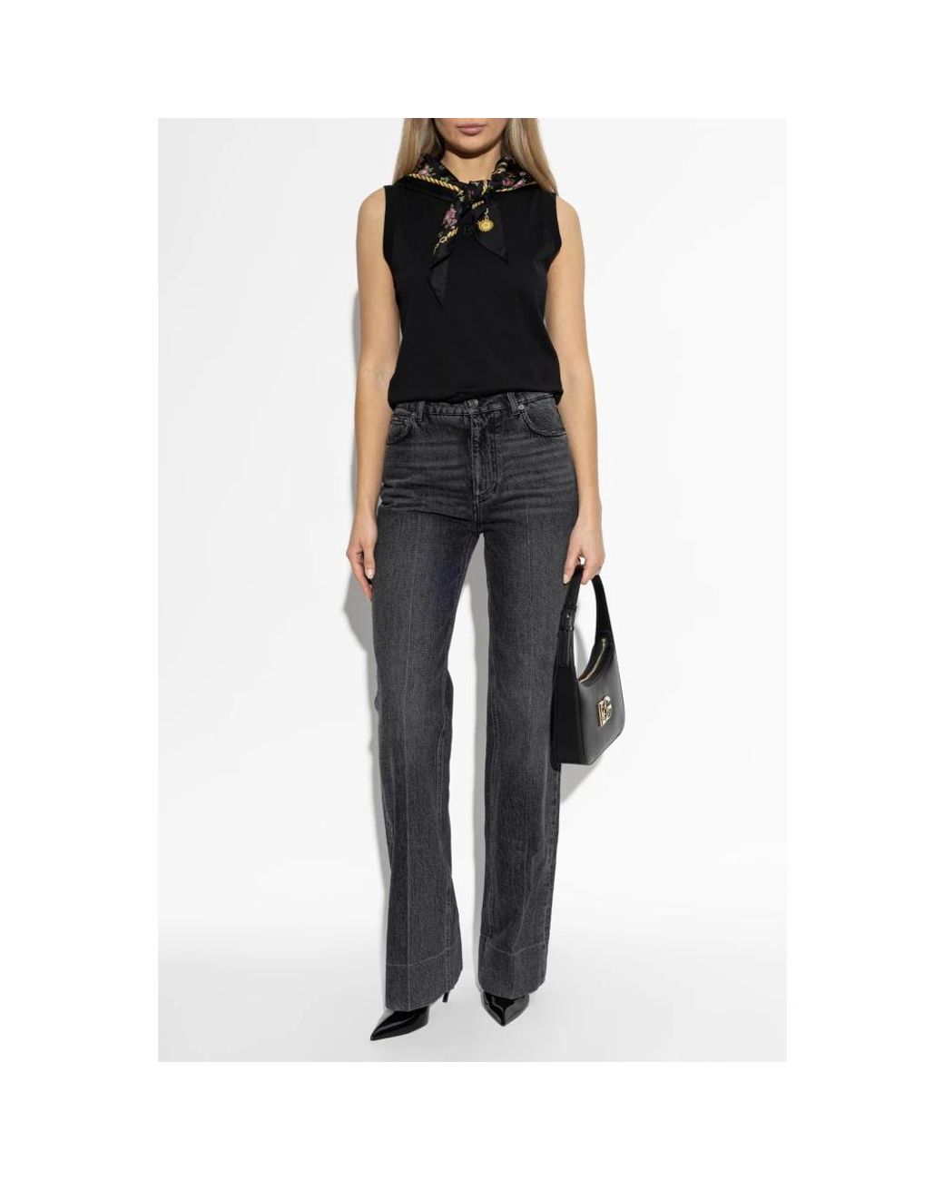 Dolce & Gabbana Gray Straight Jeans