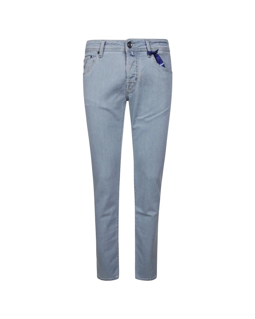 Jacob Cohen Blue Skinny Fit Jeans for men