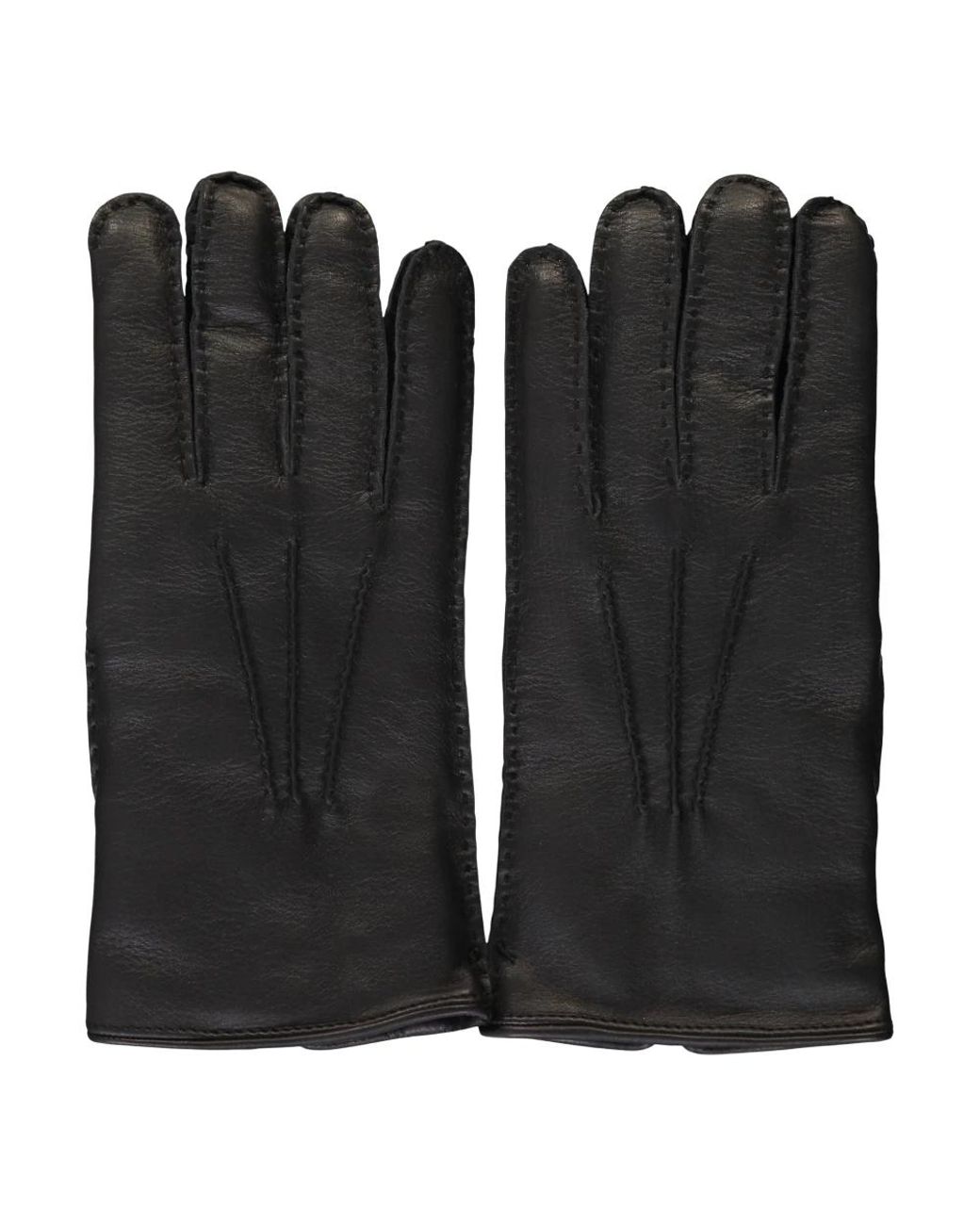 Moorer Lederhandschuhe in Black für Herren