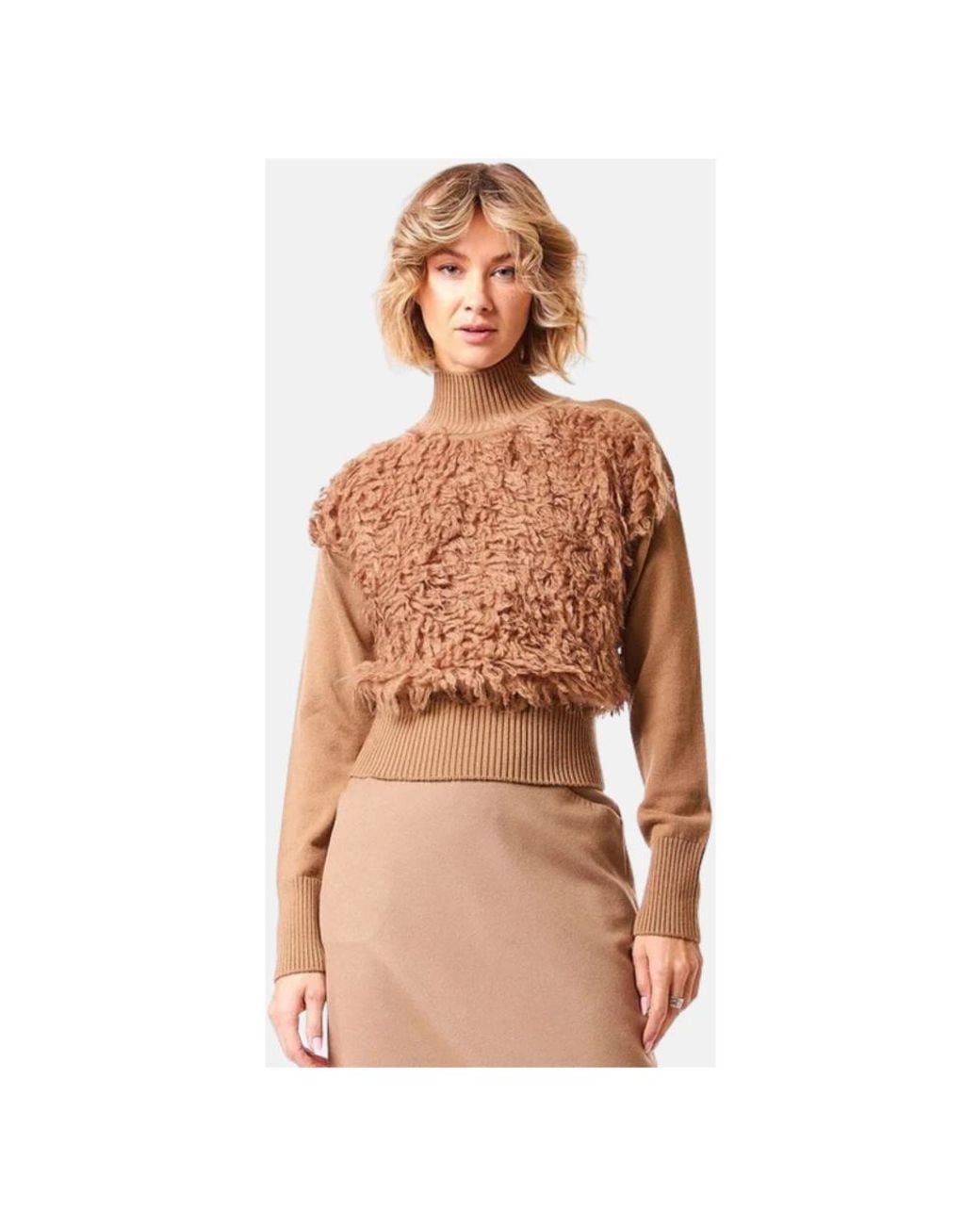 Turtlenecks Max Mara de color Brown