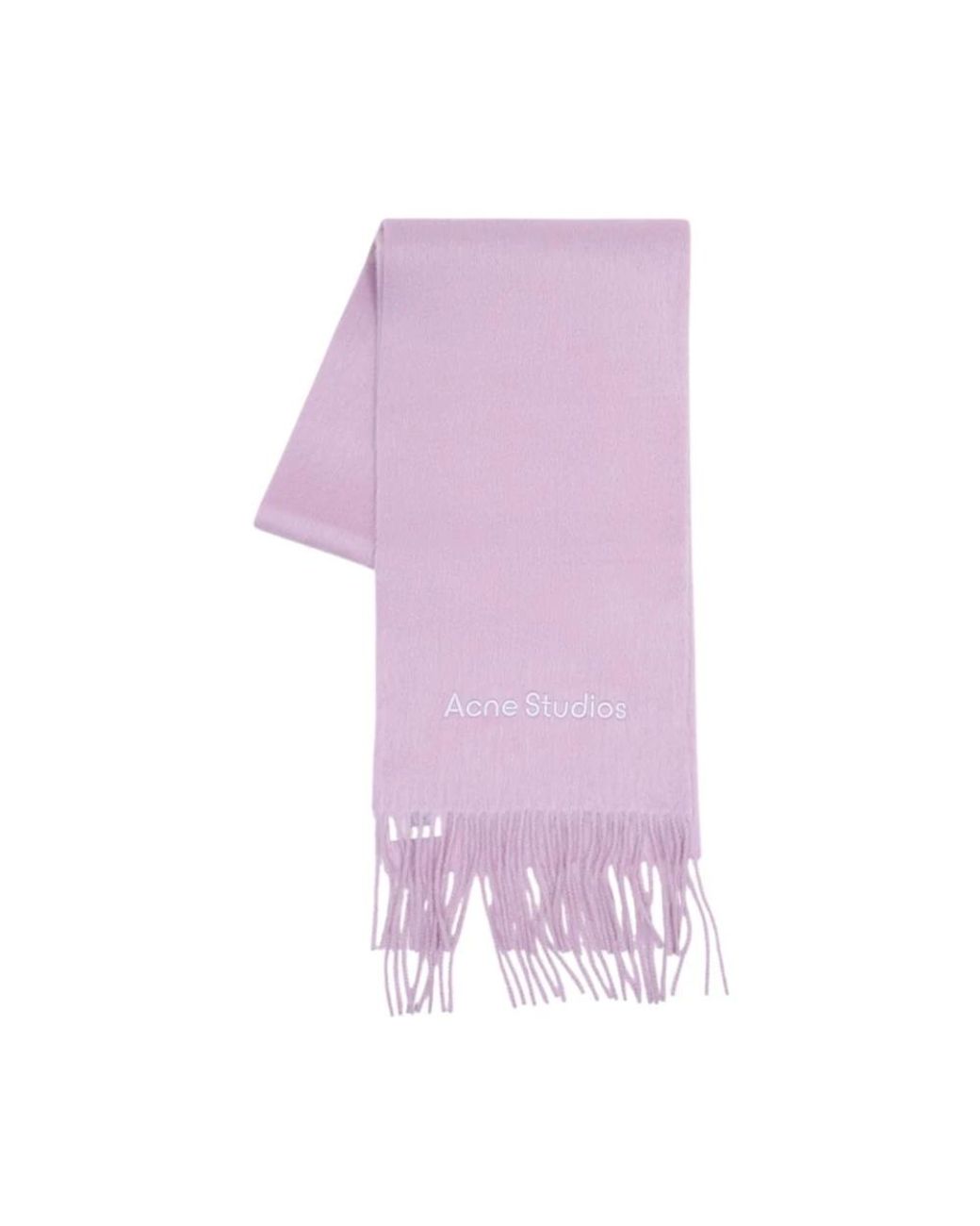 Acne Purple Winter Scarves