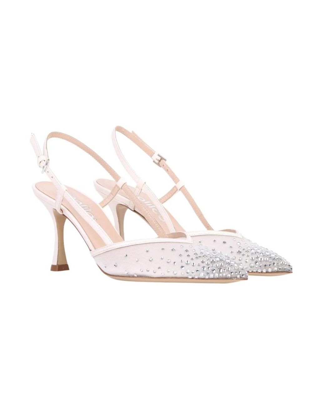 Ninalilou White Pumps