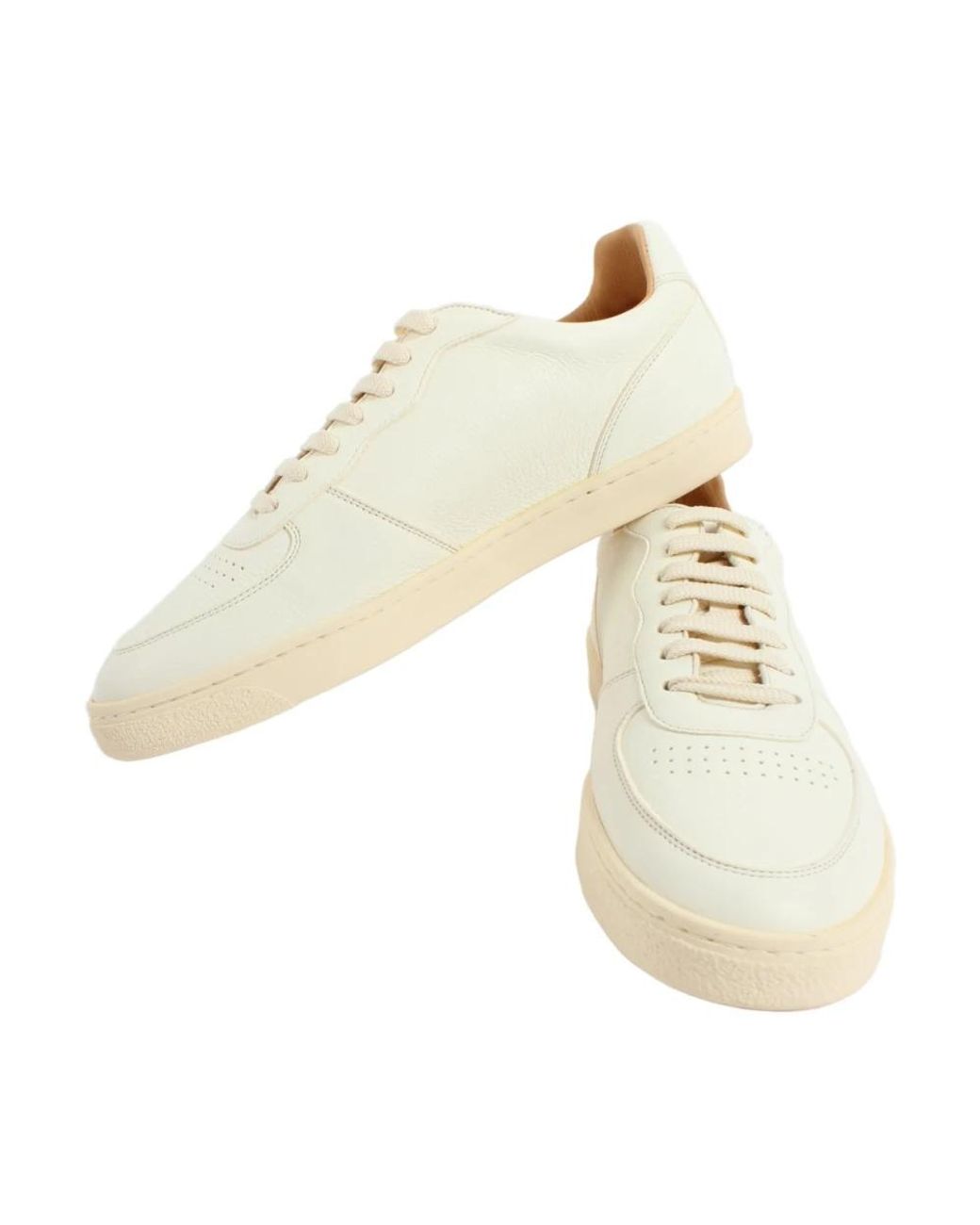 Brunello Cucinelli White Sneakers for men
