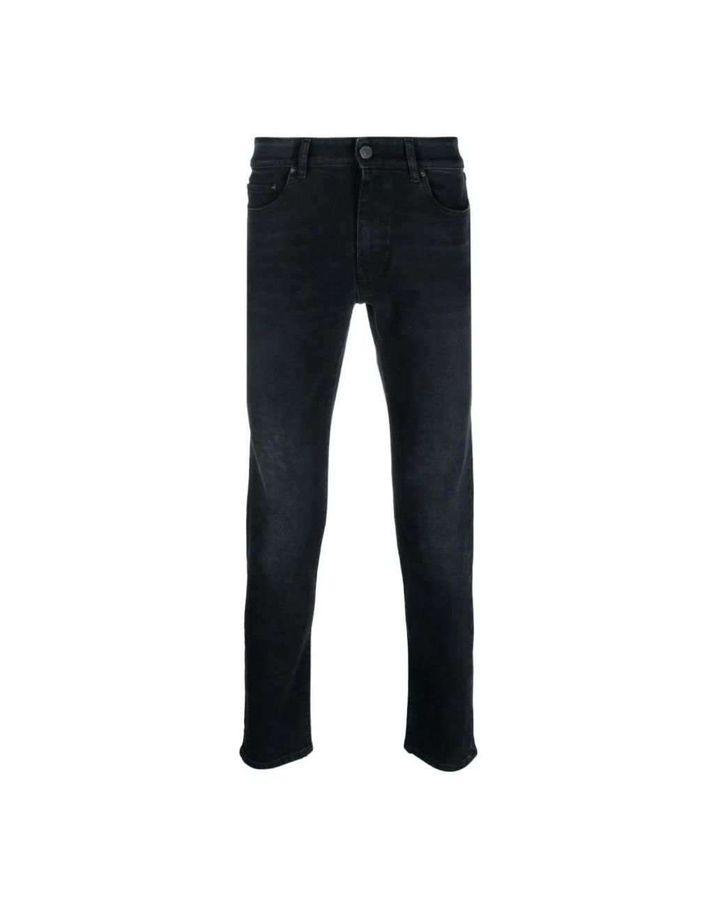 PT Torino Black Slim Fit Jeans for men