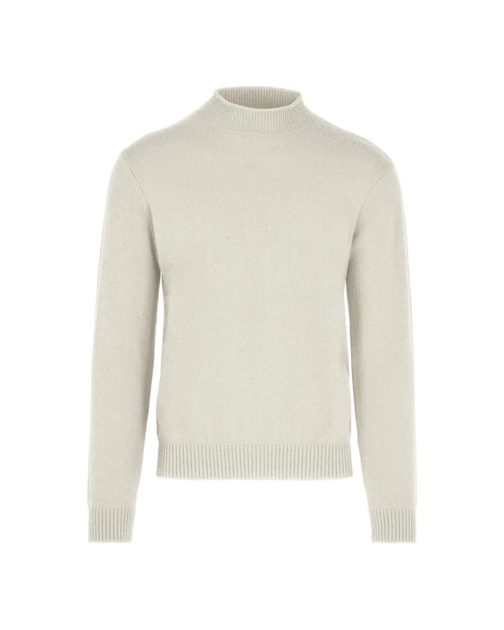 Bomboogie Turtleneck Trui in het White voor heren