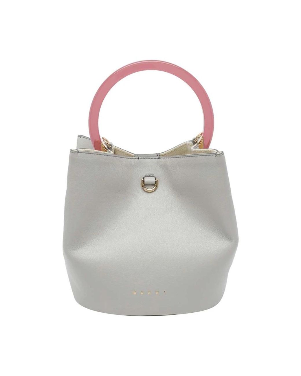 Marni Gray Bucket Bags