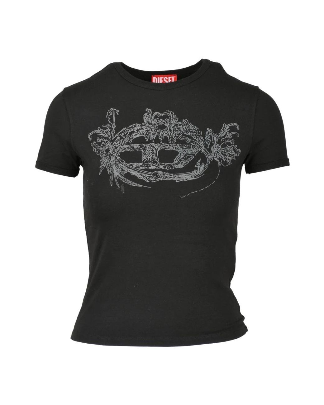 DIESEL Black T-Shirts
