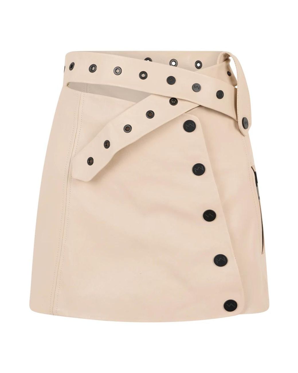 The Mannei Natural Leather Skirts