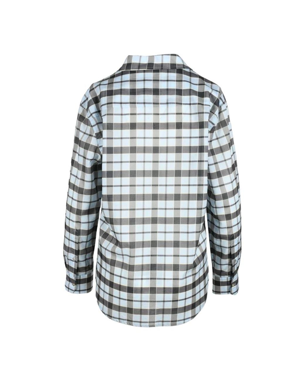 L'Autre Chose Blue Shirts