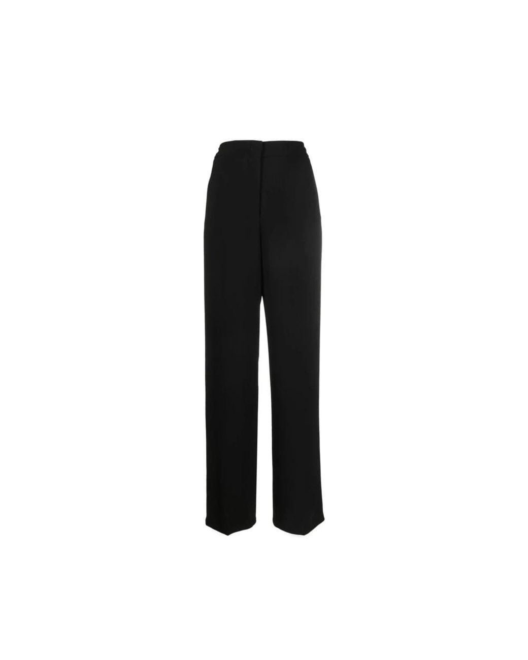 Blanca Vita Black Wide Trousers