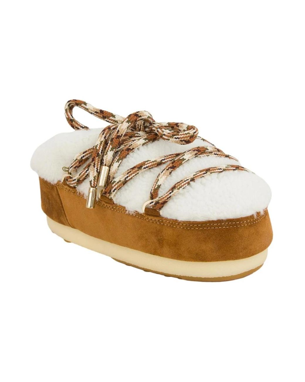 Moon Boot White Mules
