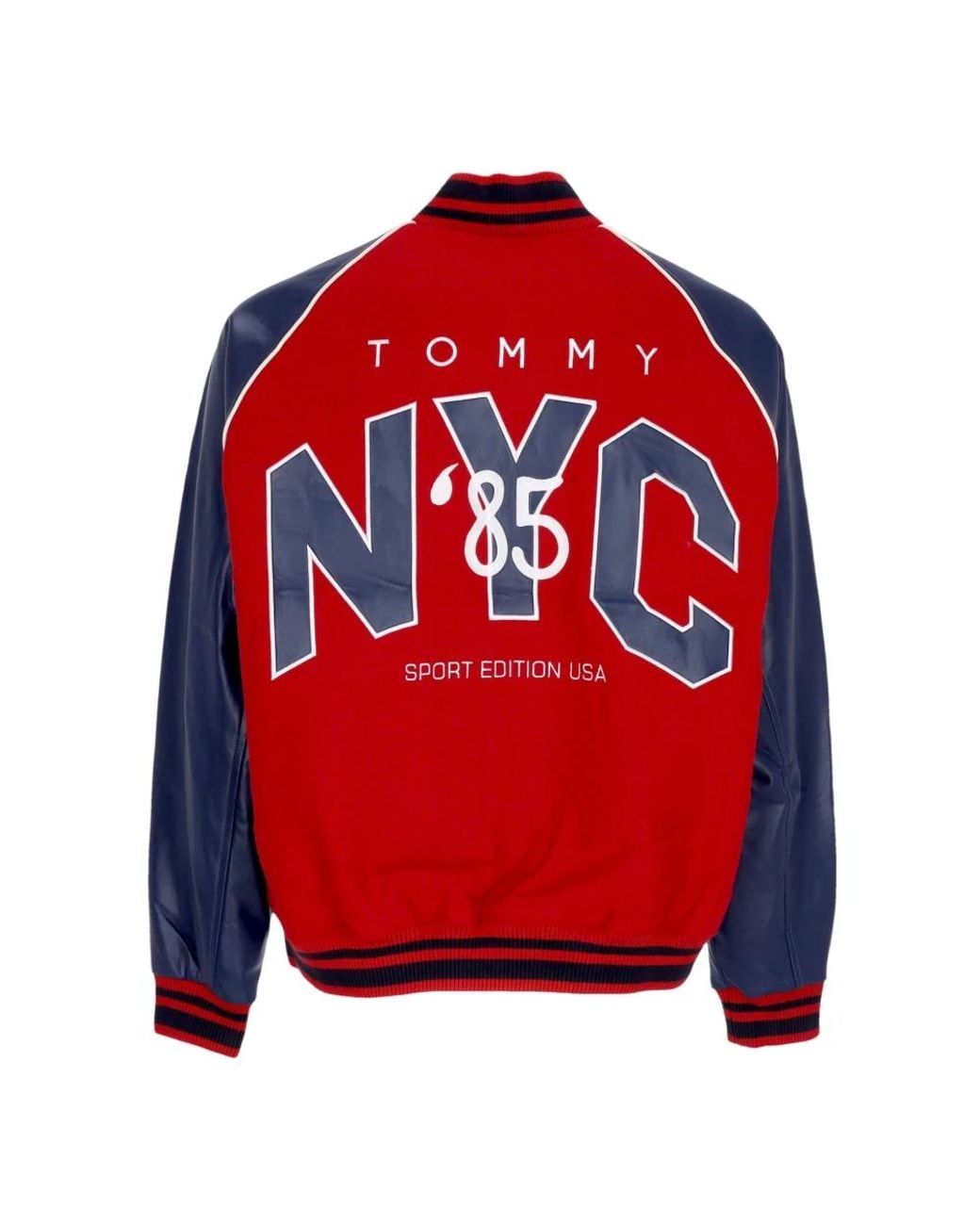 Tommy Hilfiger Red Bomber Jackets for men