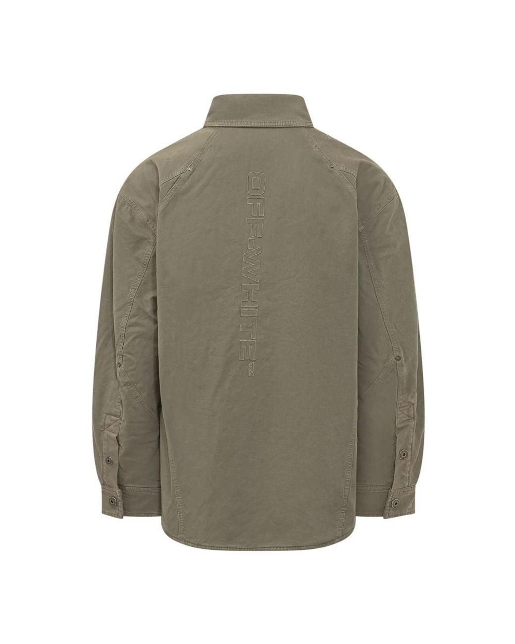 Off-White c/o Virgil Abloh Green Casual Shirts for men