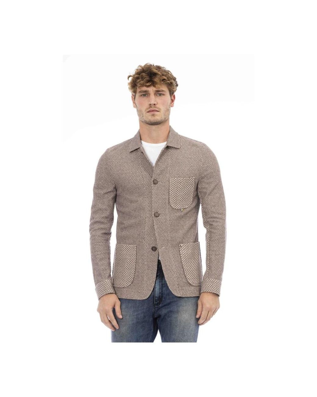 Blazers DISTRETTO12 de hombre de color Gray