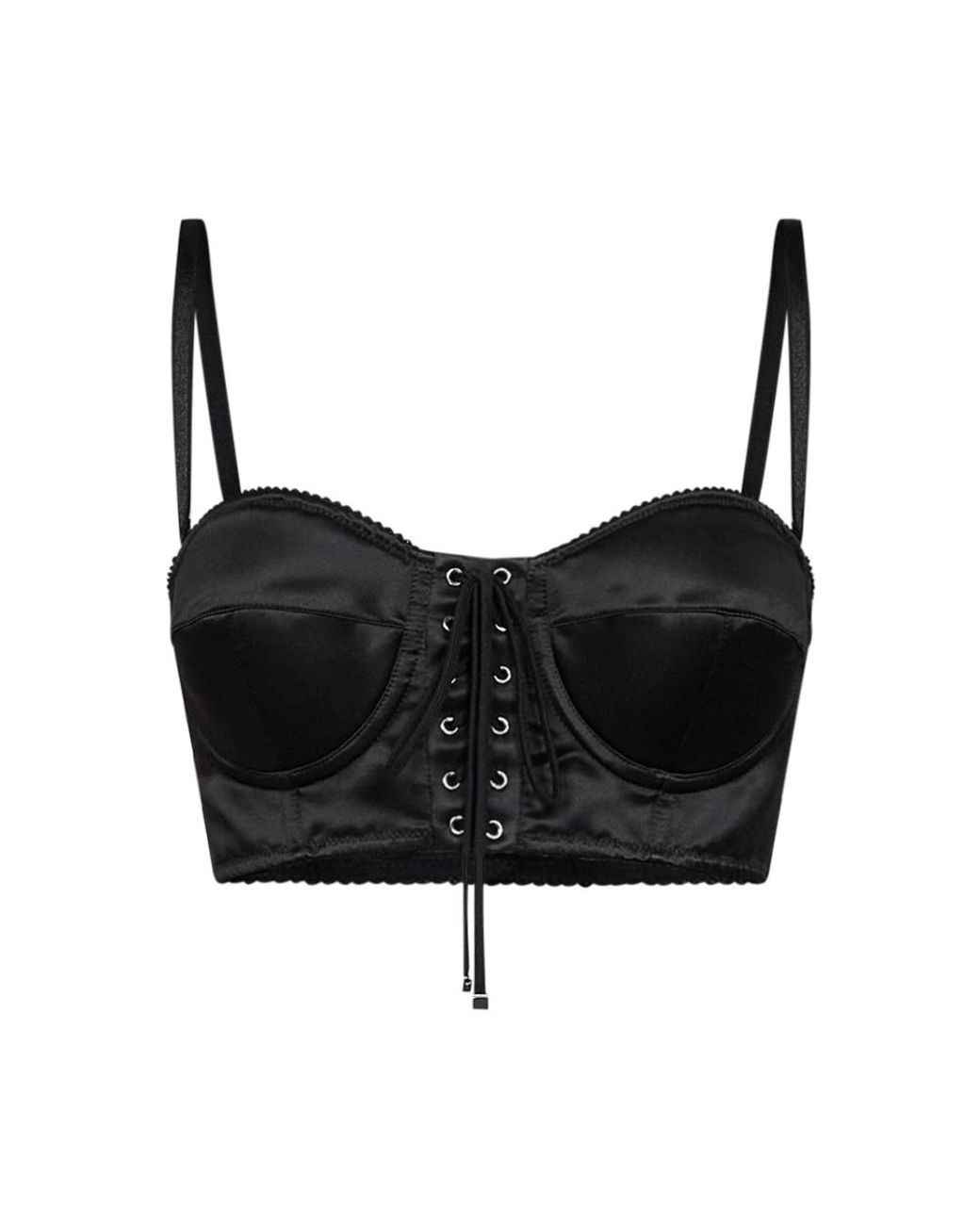 Dolce & Gabbana Black Sleeveless Tops