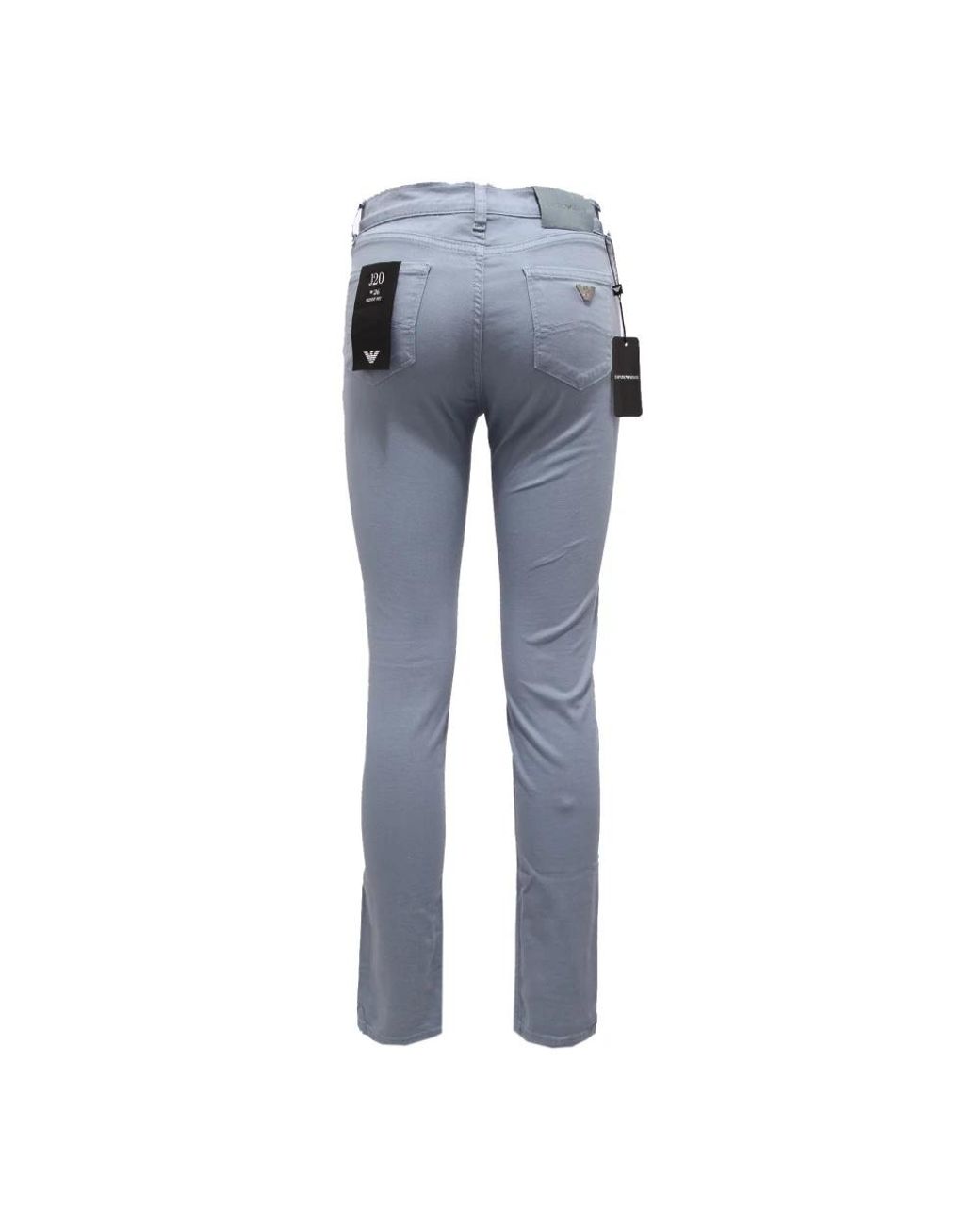 Armani Blue Skinny Fit Jeans