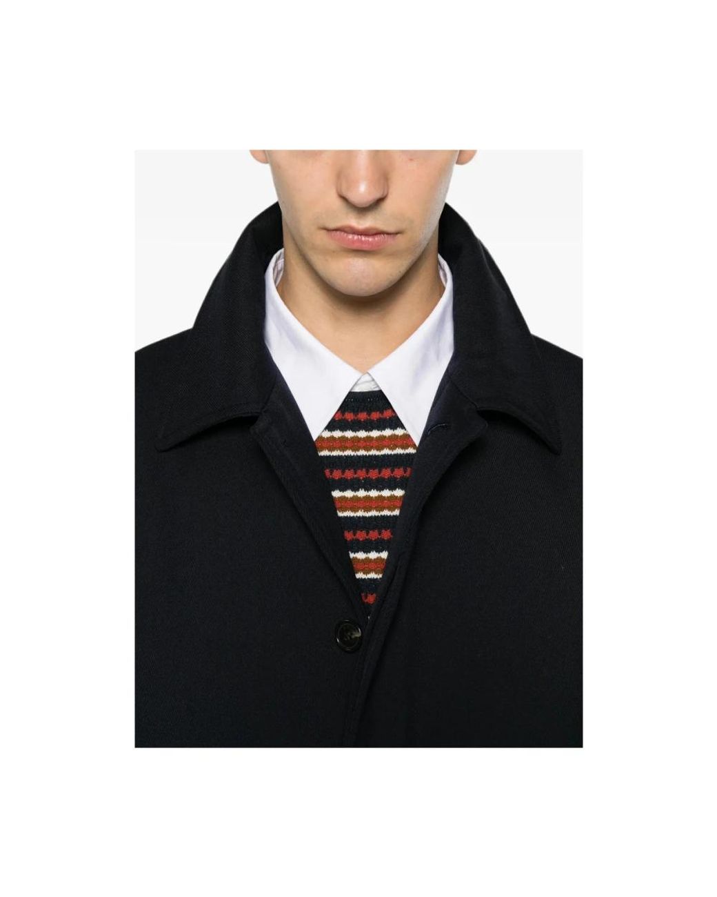 A.P.C. Black Single-Breasted Coats for men
