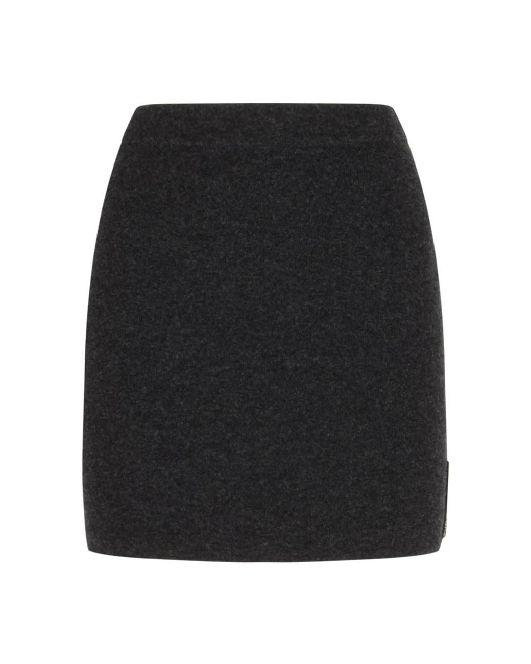 Alexander Wang Black Short Skirts