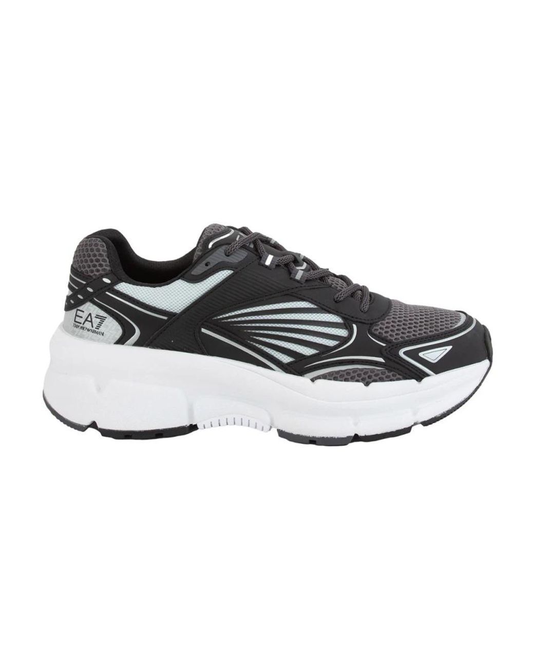 EA7 Black Sneakers for men